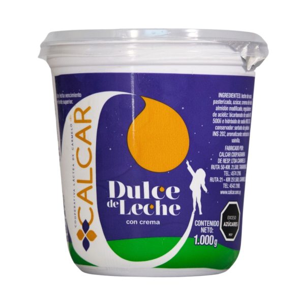 Dulce de Leche con Crema Calcar 1 Kg