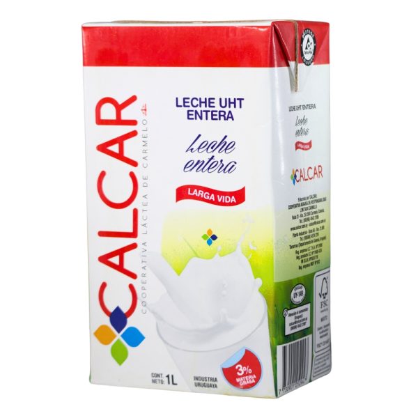 Leche En Caja Larga Vida Entera Calcar
