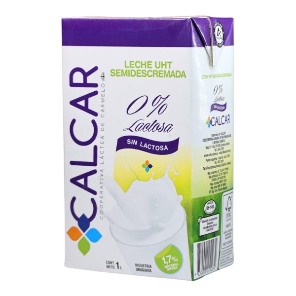 Leche UHT Larga Vida Sin Lactosa Calcar
