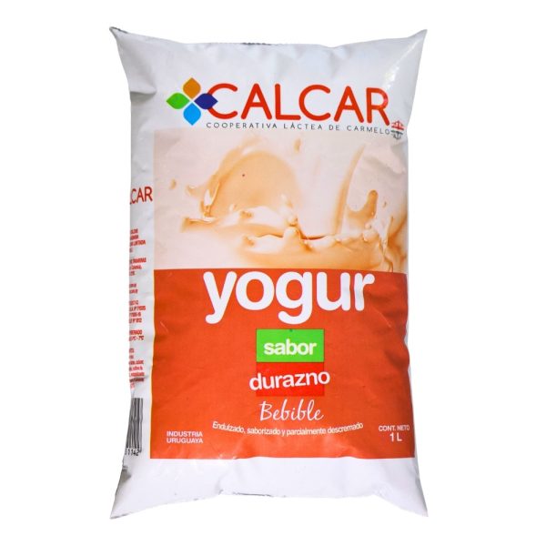 Yogur Bebible Sabor Durazno Calcar