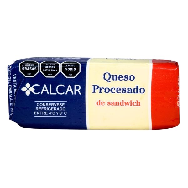 Queso de Sandwiche Calcar 4 Kg