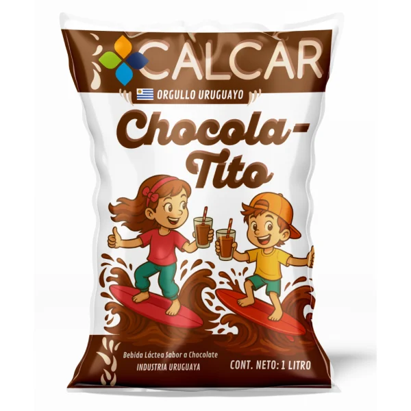 Leche Chocolatada Chocolatito Calcar