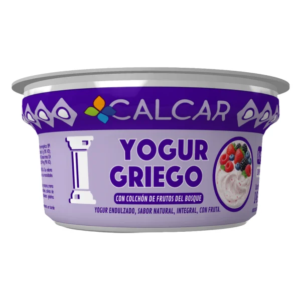 Yogur Griego Calcar Colchón de Frutos del Bosque 145 gs